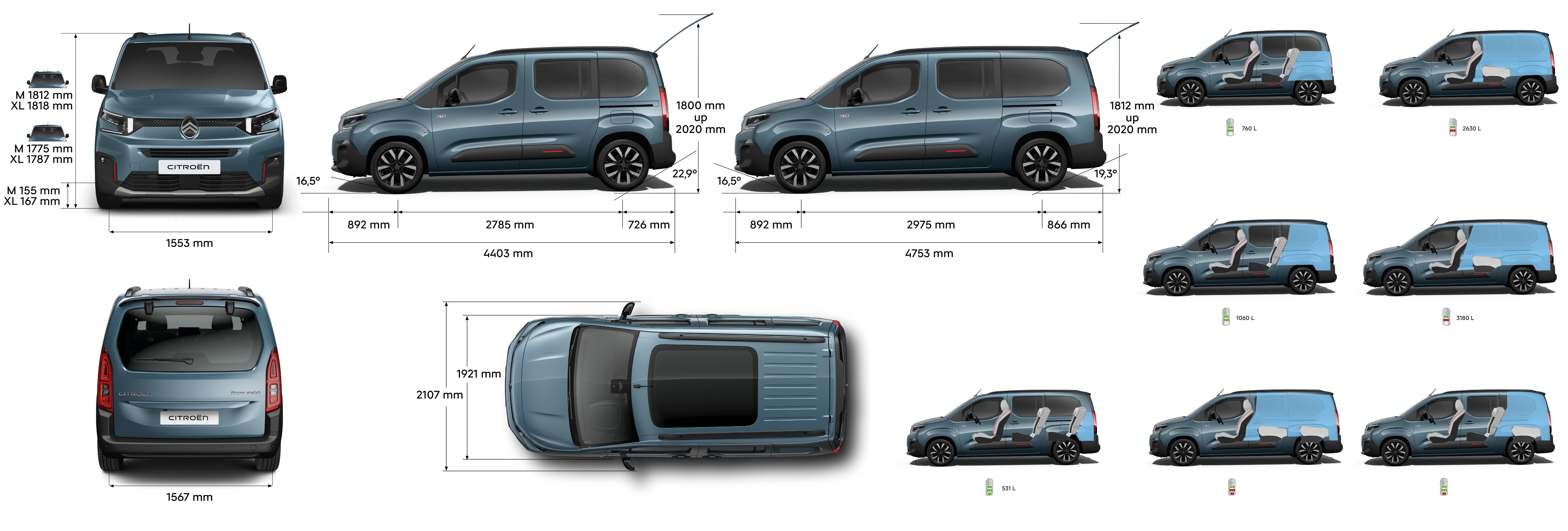 Citro n Berlingo Ultra modulares Familienauto Citro n Berlingo Ultra modulares Familienauto